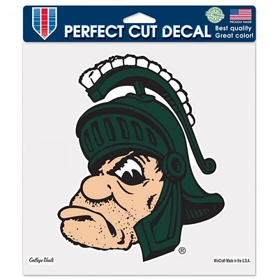 Michigan State Spartans College Vault Perfect Cut Colour Decal 8" x 8"