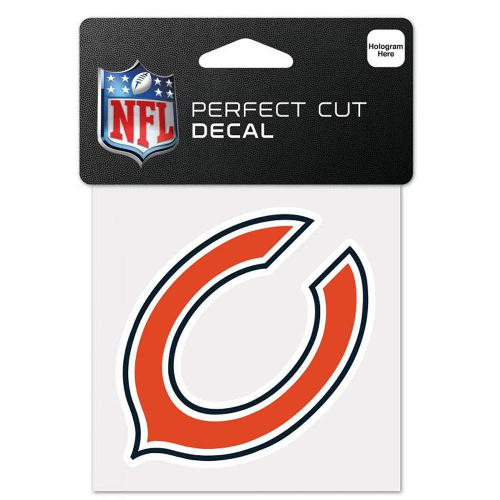 Chicago Bears Perfect Cut Colour Decal 4" x 4"