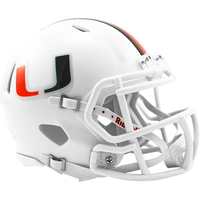 Miami Hurricanes Speed Mini Helmet