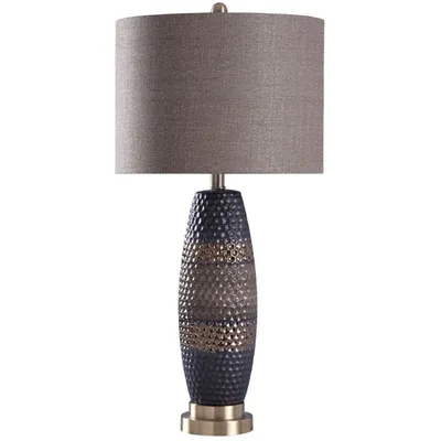 Hammered Ceramic Table Lamp