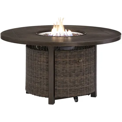 Paradise Trail Round Fire Pit Table