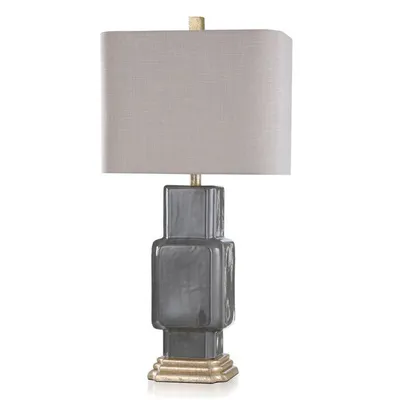 Caswell Grey Table Lamp