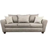 Silver Sofa and Loveseat