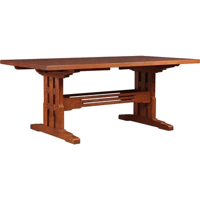 San Marino Trestle Table with Leaves