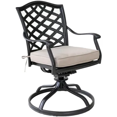 Halston Outdoor Swivel Chair