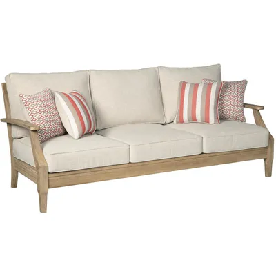 Clare View Outdoor Sofa with Cushions