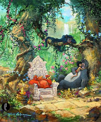 Disney Fine Art Jungle Book Giclee "I wanna be like You"