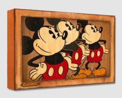 Three Vintage Mickeys