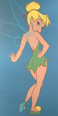 "PIn Up Pixie"  Tinker Bell