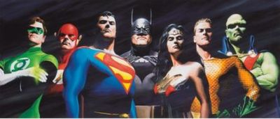 ORIGINAL SEVEN By Alex Ross Lithograph