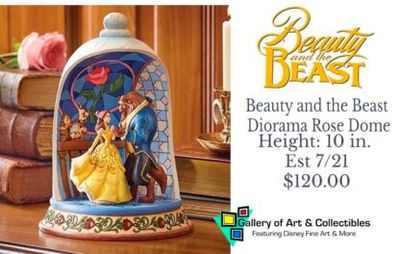 Beauty and the Beast Diorama with Belle