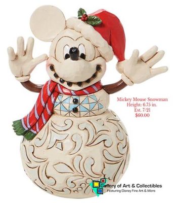 Mickey Mouse Snowman