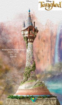 Rapunzel Masterpiece Tower by Jim Shore