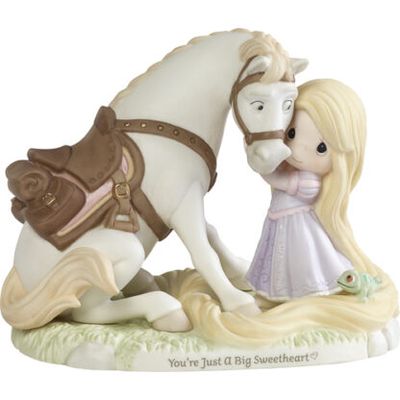 Disney Tangled Figurine You’re Just A Big Sweetheart, Bisque Porcelain