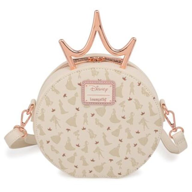 DISNEY ULTIMATE PRINCESS METAL CROWN CROSSBODY BAG