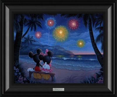 “Evening Fireworks on the Beach”