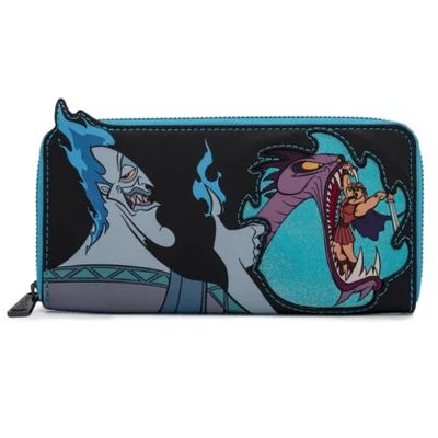 DISNEY HERCULES HADES VILLAINS SCENE ZIP AROUND WALLET