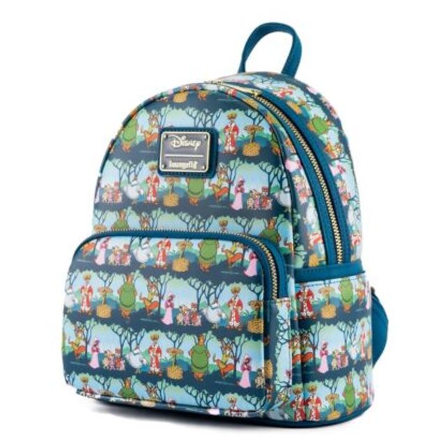 Loungefly Disney Robin Hood Sherwood Aop Mini Backpack