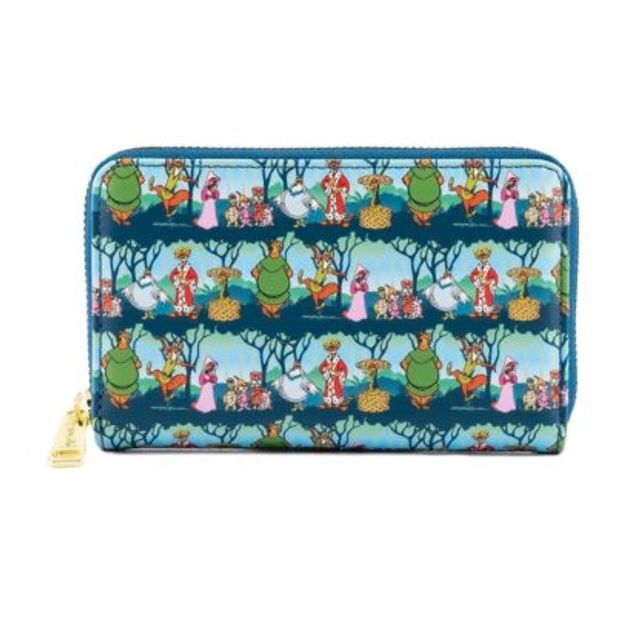 Loungefly Looney Tunes Tweety & Sylvester AOP Zip Wallet