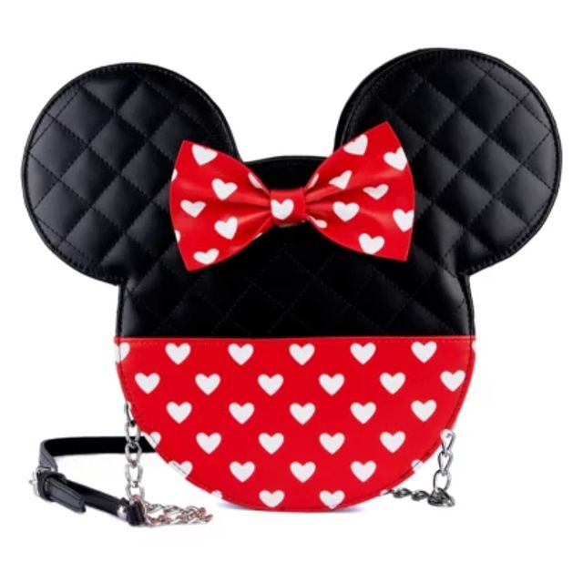 Mickey and Minnie Mouse Love Reversible Crossbody Bag