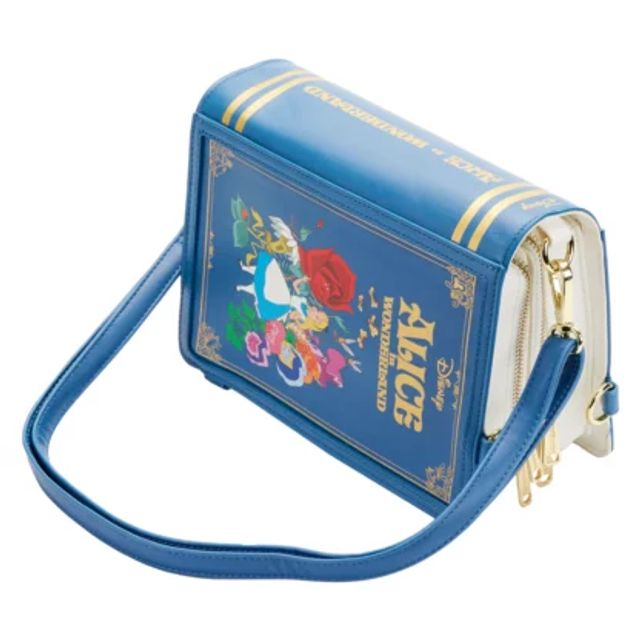 Gallery Of Art & Collectibles Inc. Alice in Wonderland Book Convertible  Crossbody Bag