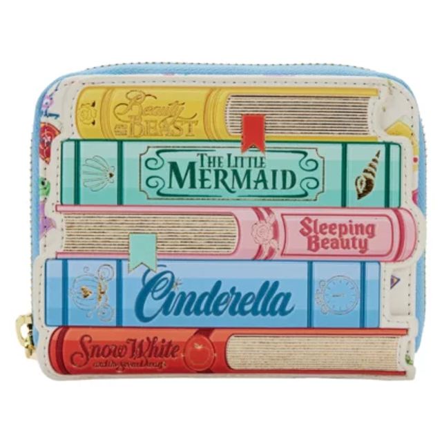 Disney Princess Books Classics Zip Around Wallet