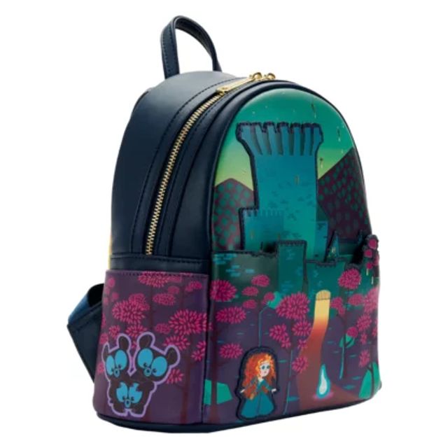 Tangled Rapunzel Castle Glow in the Dark Crossbody Bag - Gallery of Art &  Collectibles