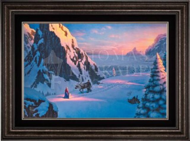 Disney Frozen Art By Thomas Kinkade Studios®