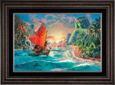 Disney Moana Art By Thomas Kinkade Studios®