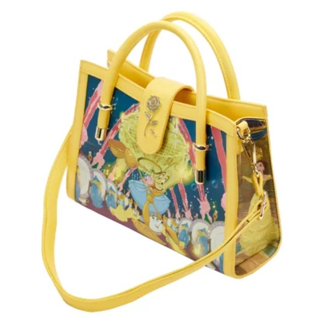 Beauty and the Beast Princess Scenes Crossbody Bag