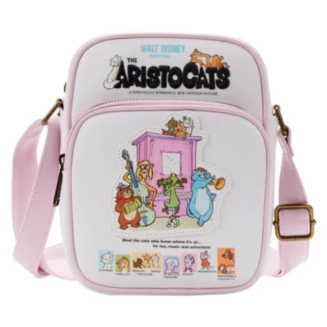 The Aristocats Poster Passport Crossbody Bag