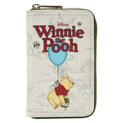 Winnie the Pooh Classic Book Cover Zip Around Wallet