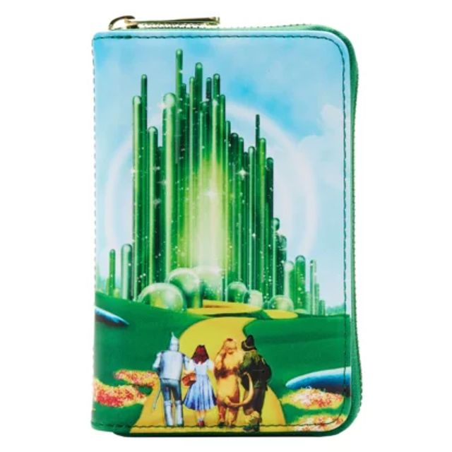 Wizard of Oz Emerald City Zip Around Wallet