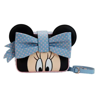 Minnie Mouse Pastel Polka Dot Crossbody Bag