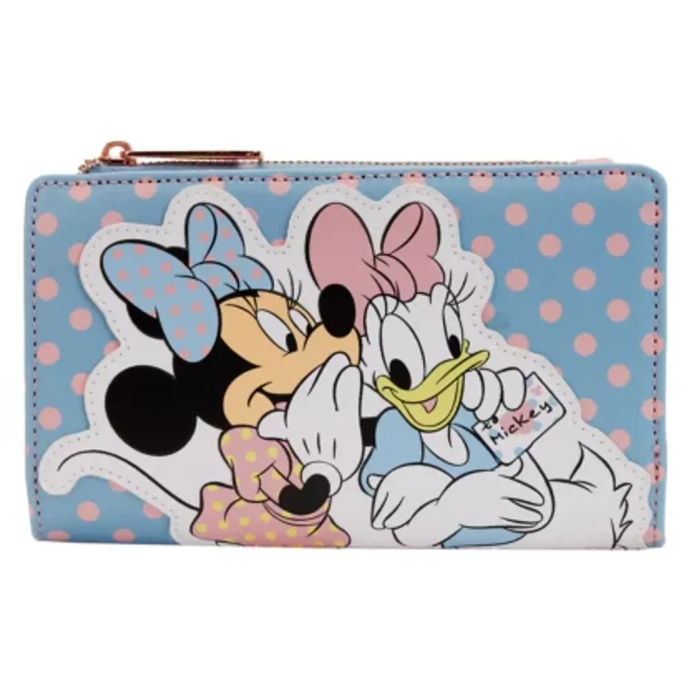 Loungefly Women's Disney Minnie Mouse Polka Dot Red Zip-Around Wallet