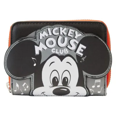 Disney 100 Mickey Mouse Club Zip Around Wallet