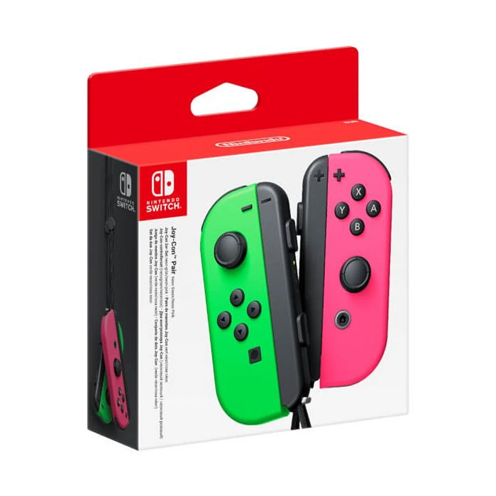 Joy Con 2 Pack Neon Green/Pink