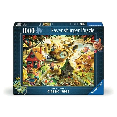 1000pc Look Out Little Pigs! Ravensburger Puzzle