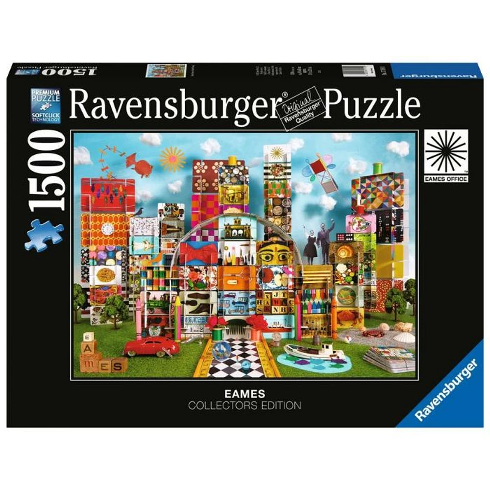 Ravensburger 1500 Pc Eames House Of C. Fantasy - Puzzle