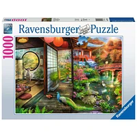 Ravensburger Japanese Garden Teahouse 1000Pc - Puzzle