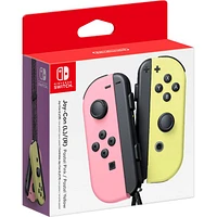 Nintendo Switch Joy Con 2 Pack Pastel Pink/Yellow