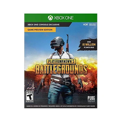 Playerunknown'S Battlegrounds (Code In Box) Game Preview Ed - Xbox One