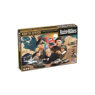 (DAMAGED) Axis And Allies North Africa - Board Game