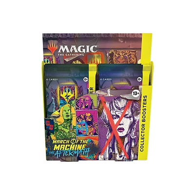 Magic the Gathering March of the Machine Aftermath Collector Booster Box