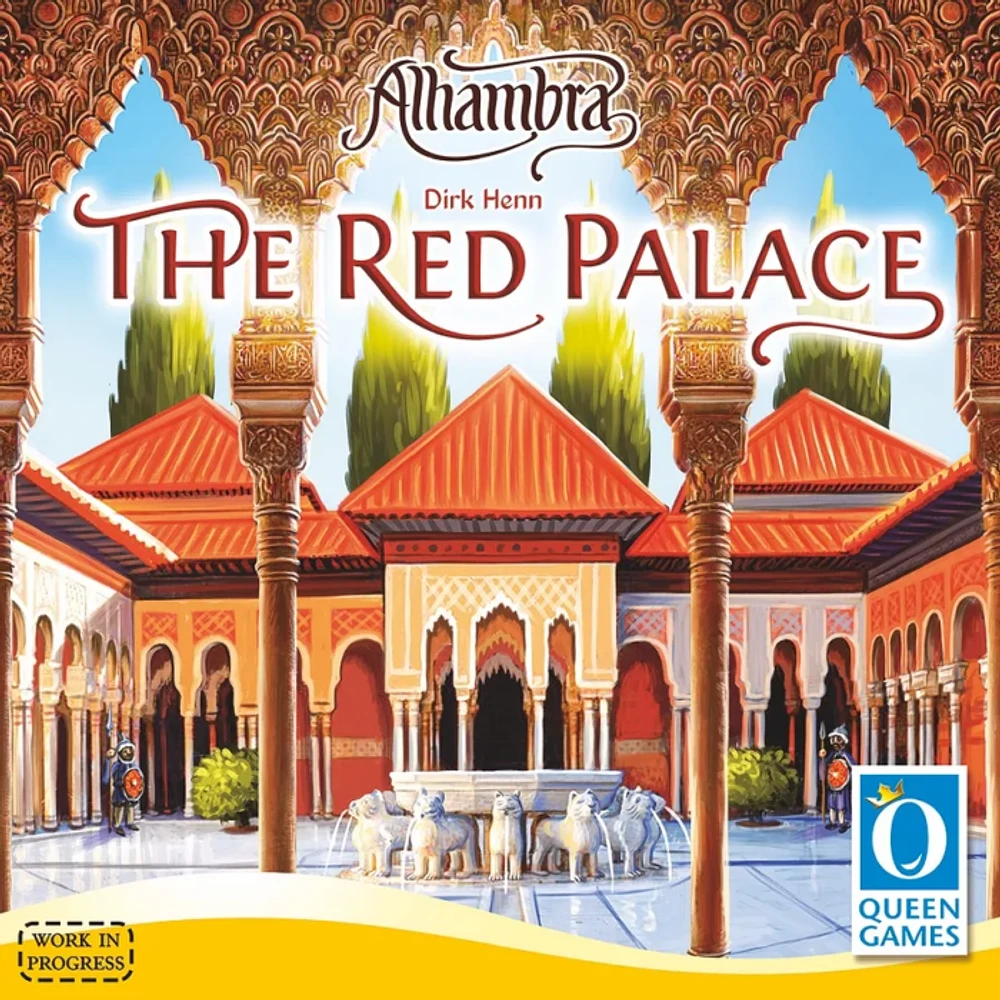 Alhambra The Red Palace 20 Year Anniversary Edition - Board Game