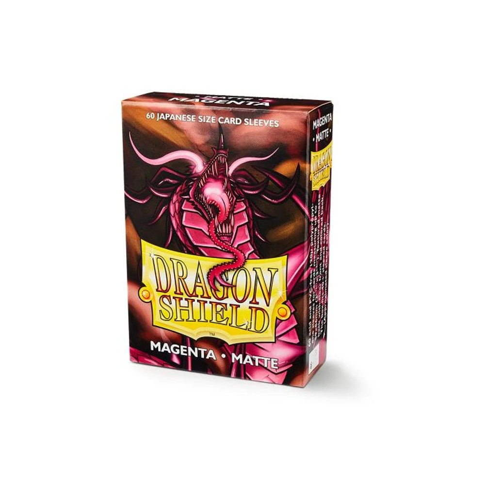 Dragon Shield Sleeves Small Matte Magenta 60-Count