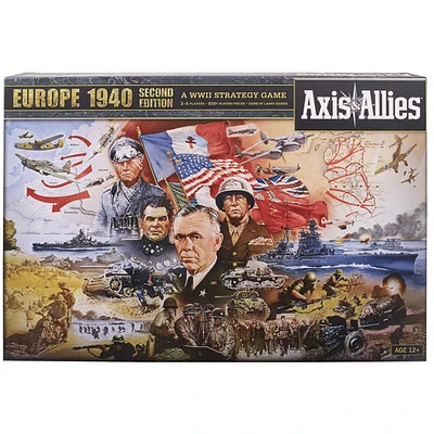 Axis And Allies Europe 1940 2nd Edition By Renegade Game Studios - Board Game