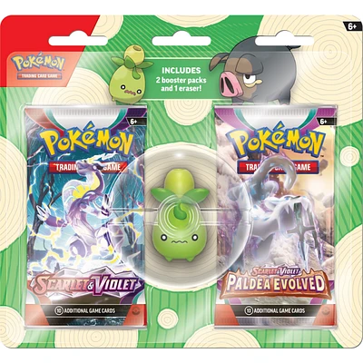 Pokemon Back to School Eraser/Blister Pack 2023 (Assorted)