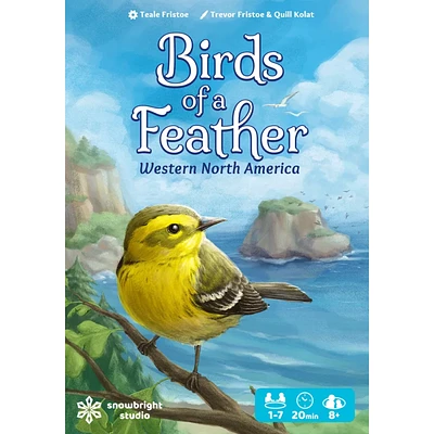 Birds Of A Feather Western North America - Board Game