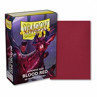 Dragon Shield Sleeves Japanese Matte Blood Red